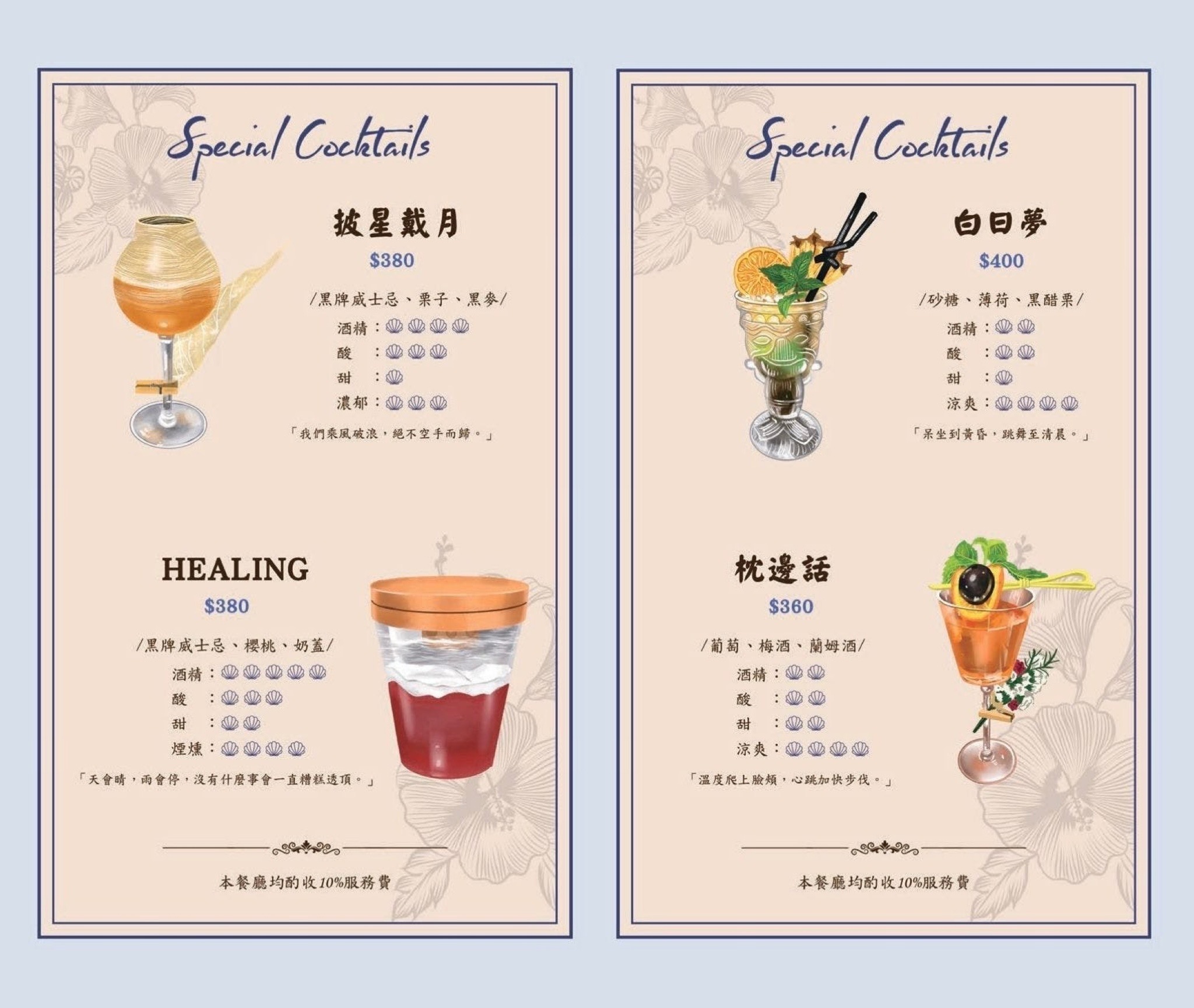 Twilight 餐酒館菜單MENU