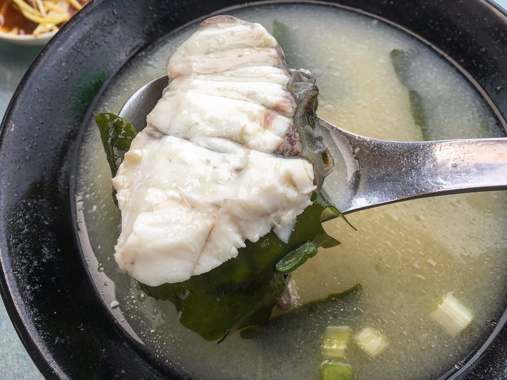 大鱸魚味噌湯